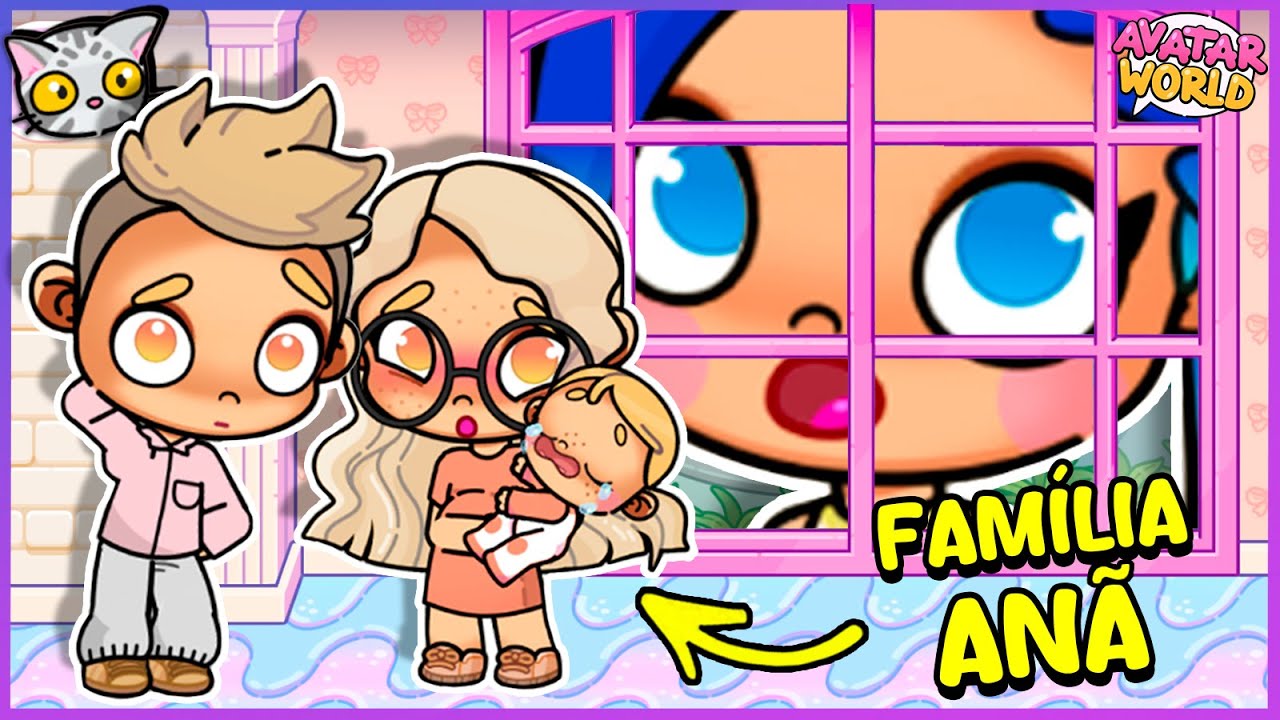 Como DECORAR GRÁTIS uma CASA para a FAMÍLIA MAIS PEQUENA do Avatar World 🐣✨ | Decoração completa!