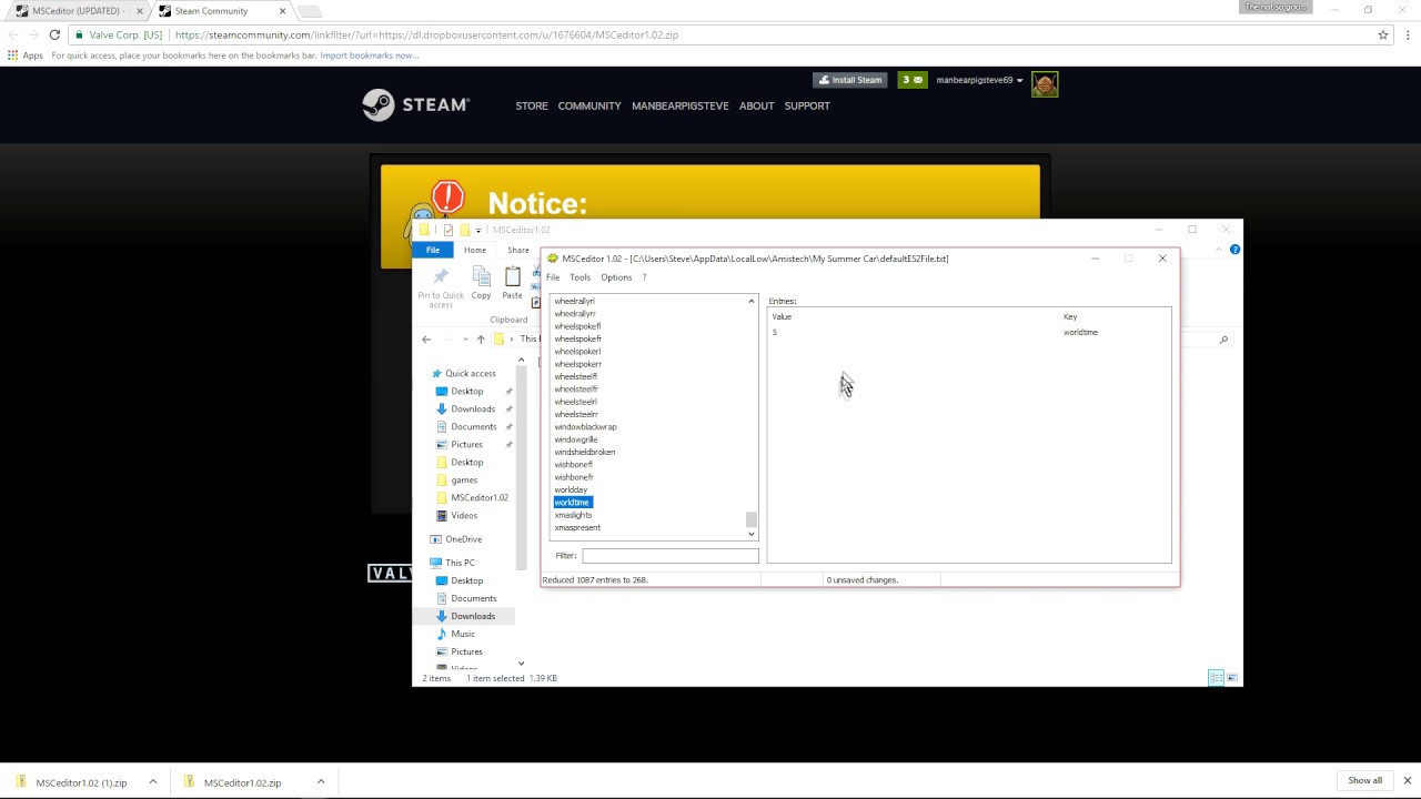how to get and use the my summer car editor