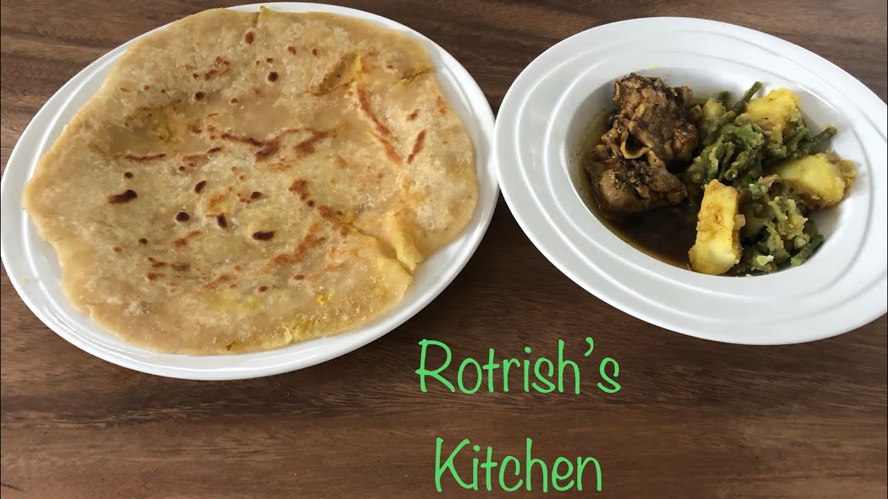 #109 Roti gevuld met aardappel I Aloe roti I English Subtitles I Rotrish's Kitchen I Rosita Shiamrai
