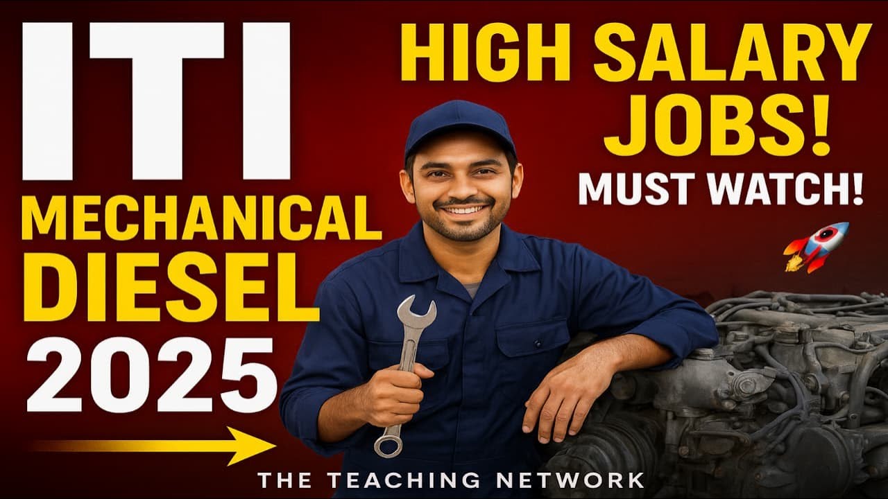 ITI Mechanical Diesel 2025 &ndash; Job Aur Salary Sunke Shock Ho Jaaoge! 💥🔥