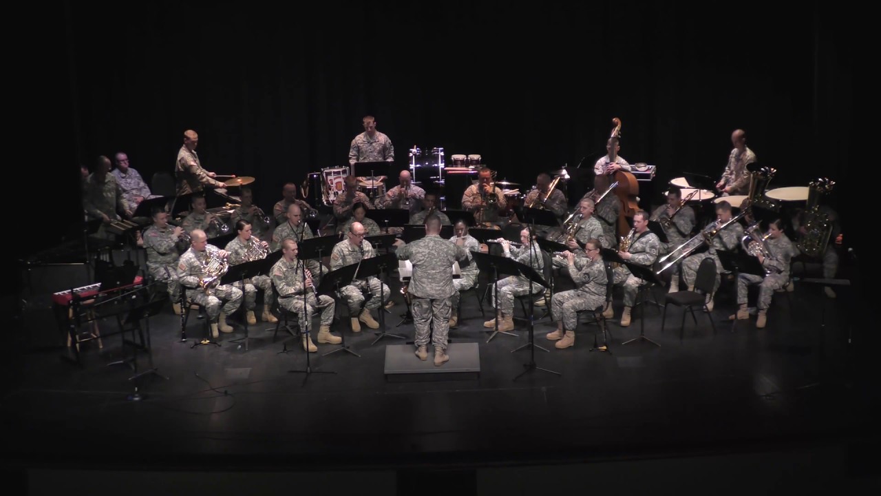 34th Army Concert Band of The Iowa National Guard concert in Fairfield, Iowa &bull; July 1, 2015