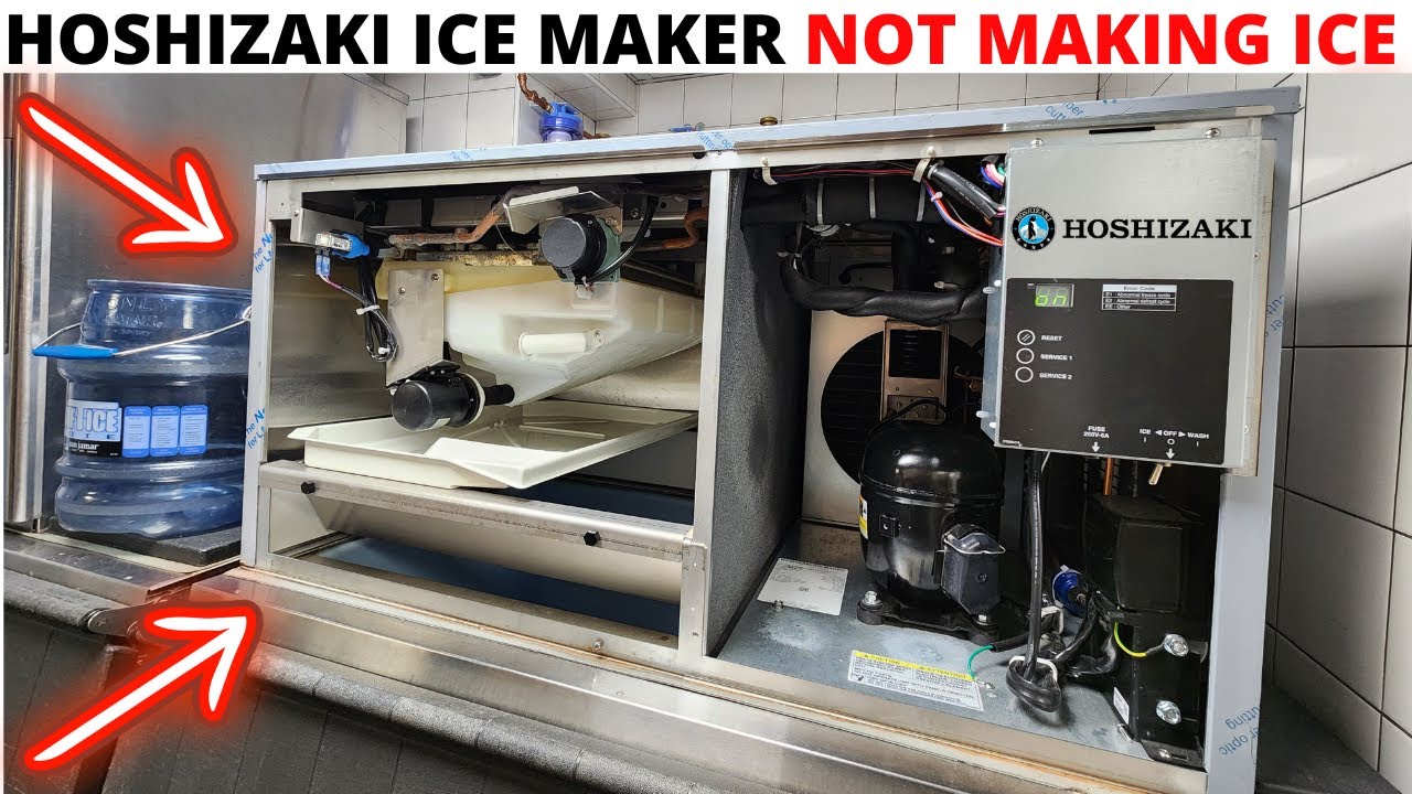 HVACR: Льдогенератор Hoshizaki не производит лед (Устранение неисправностей и ремонт льдогенерато...