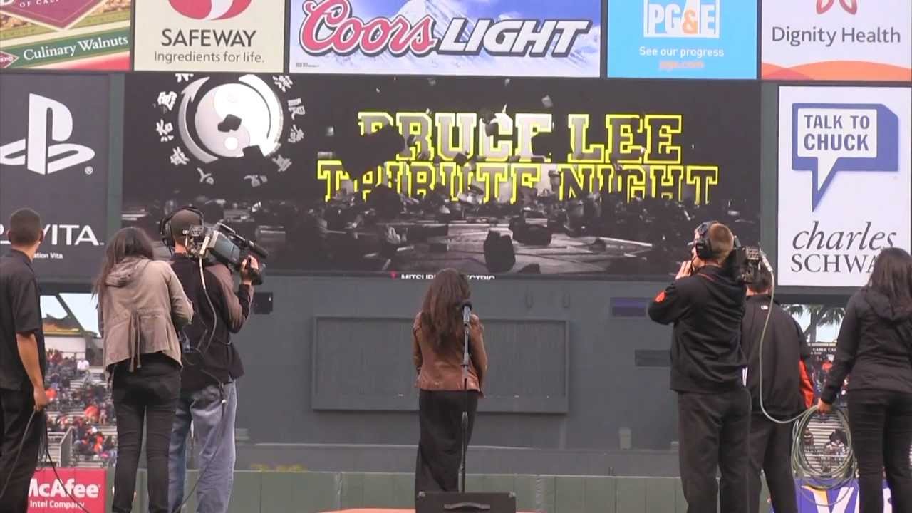 Bruce Lee Tribute Night Highlights @ San Francisco Giants AT&T Park