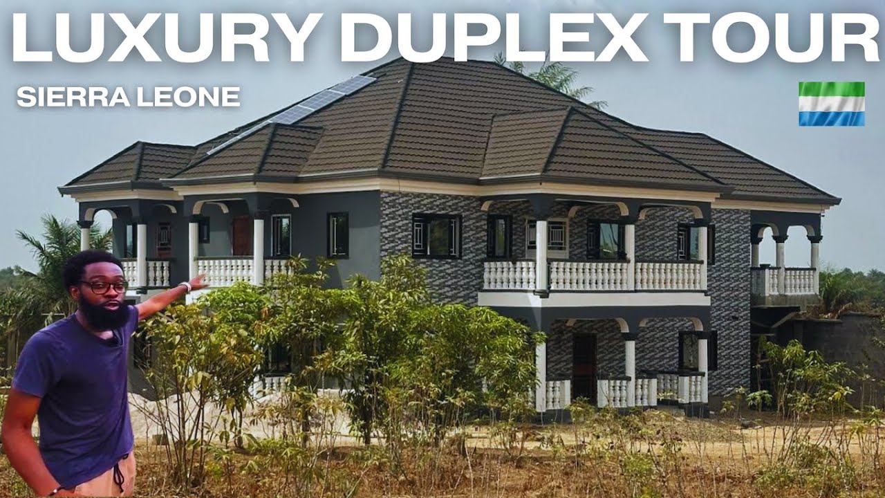🇸🇱 INSIDE a $90K DUPLEX in Sierra Leone! (Full Tour) | Why Diasporans Are BUYING Land Here! 🏡✨