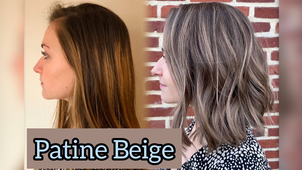 🤎 Faire des mèches et patine Beige à la maison / Beige Blonde Hair Balayage 🤎