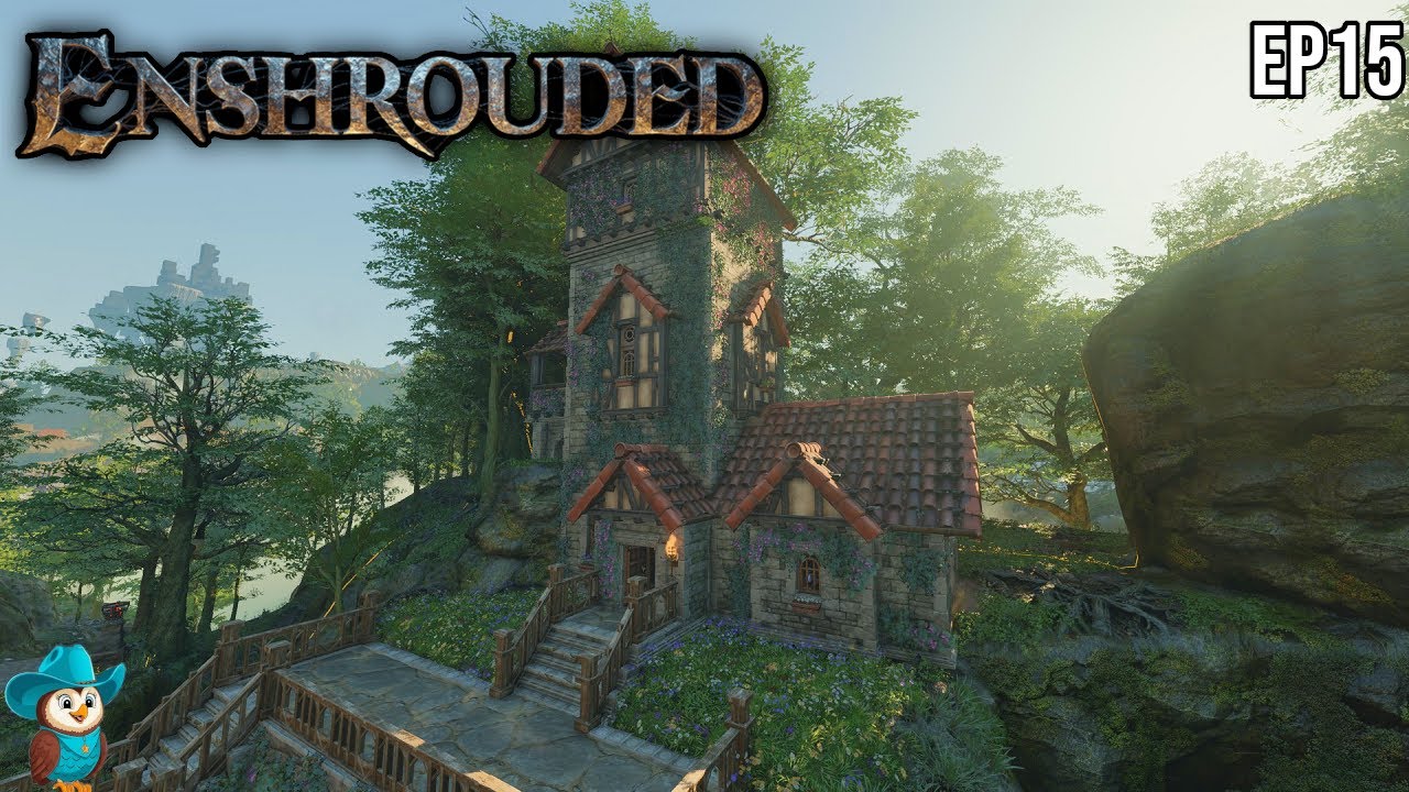 Строим Башню Волшебника! | Enshrouded S2 | Эпизод 15