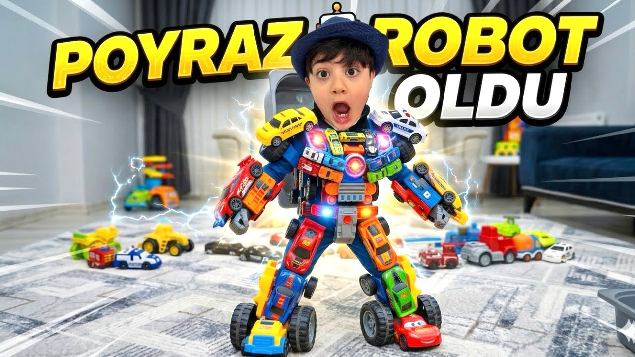 BAKALIM POYRAZ ARABALARLA NASIL ROBOTA DÖNÜŞTÜ !!