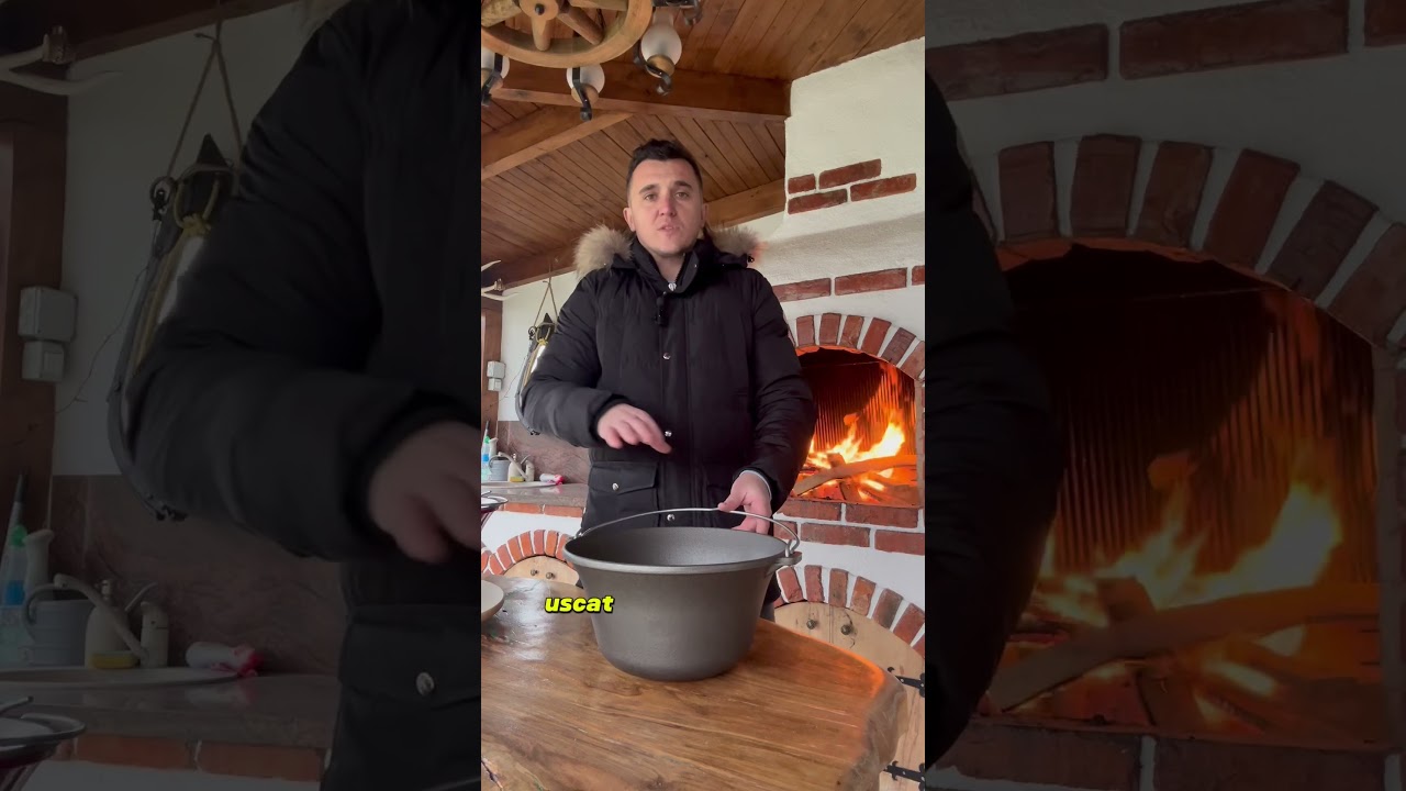 Ceaun de fontă natur sau emailat ? Tu ce alegi ? #ceaun #fonta #email