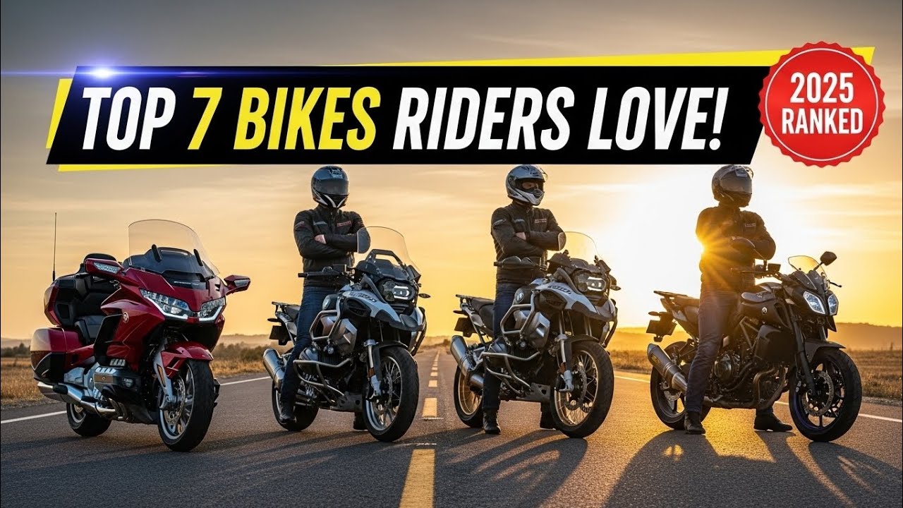 Top 7 Motorcycles Riders Love the Most (Consumer Rated!) #MostLovedMotorcycles #MotorcycleReview