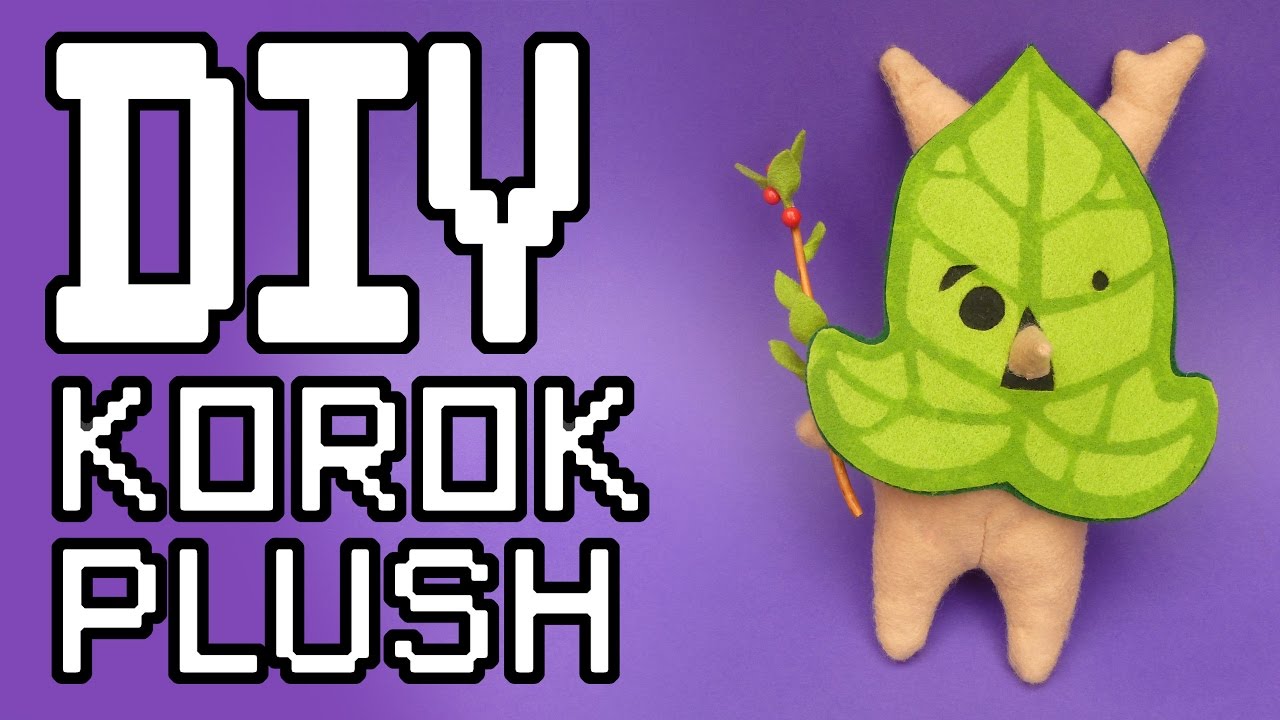 Zelda Breath of the Wild: Korok Plush DIY Tutorial