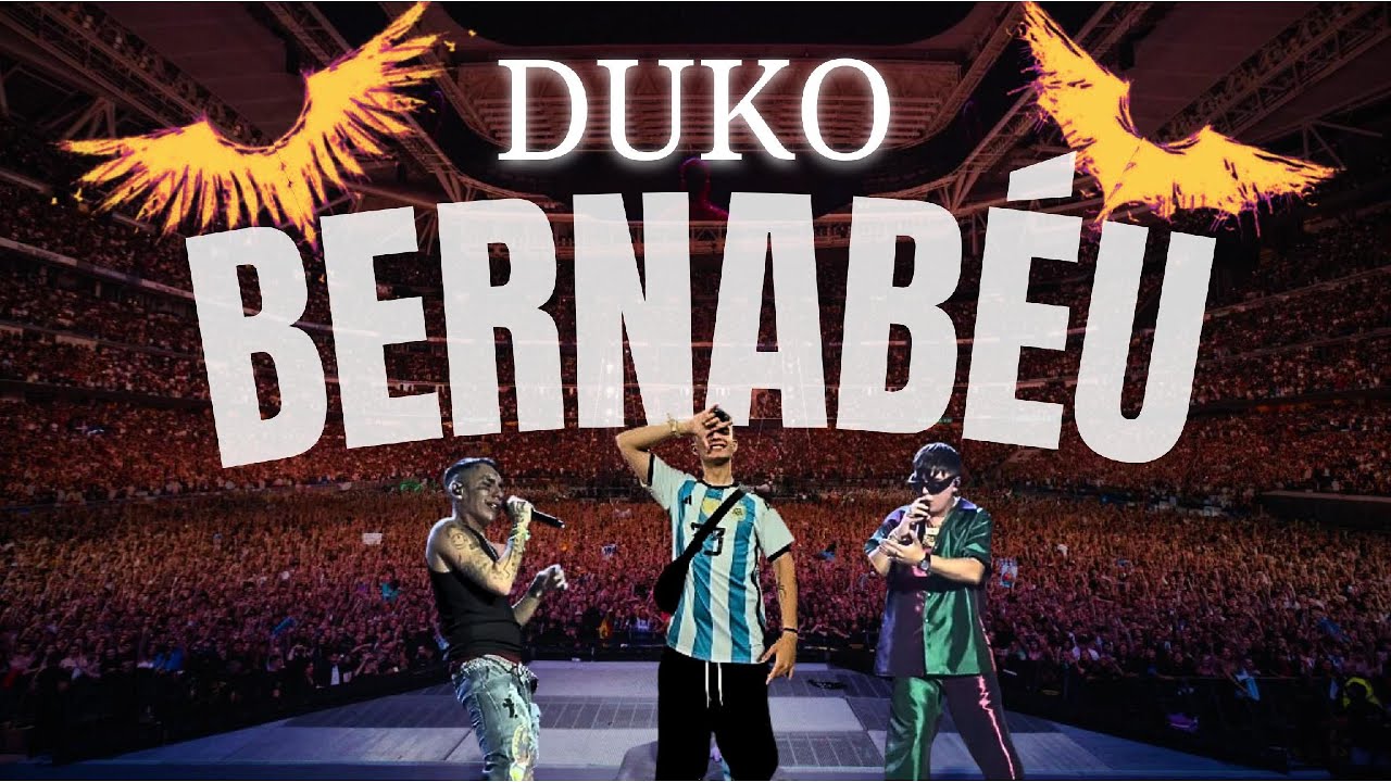El mejor concierto de mi vida - Duki en el bernabéu || VLOG MADRID