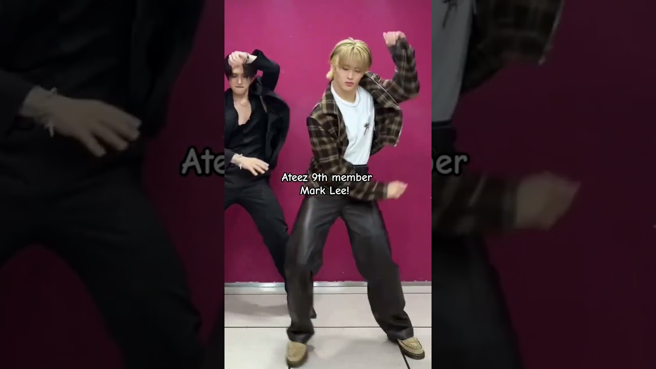He loves the choreo 😭 #marklee #nct #ateez #kpop #shorts