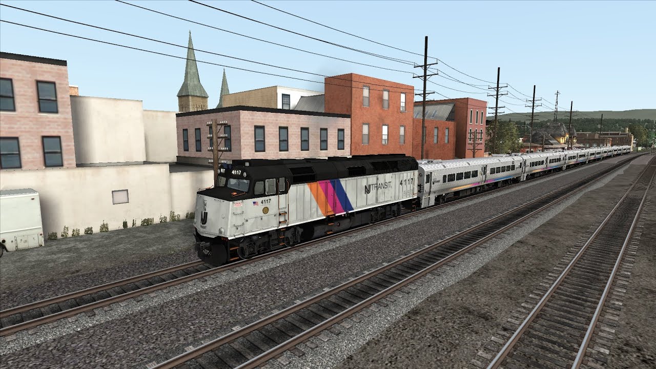 Train Simulator 2021 NJ Transit EMD F40PH-2CAT Cab Ride (Metro-North Port Jervis Line Train 53)