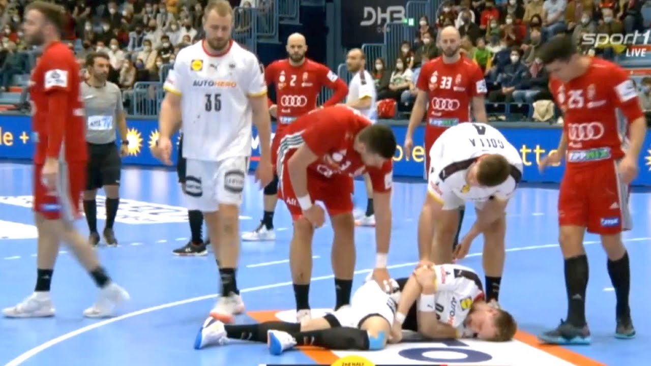 Red Card | Luca Witzke Destroyed by Gabor Ancsin | Germany vs Hungary 19.3.2022