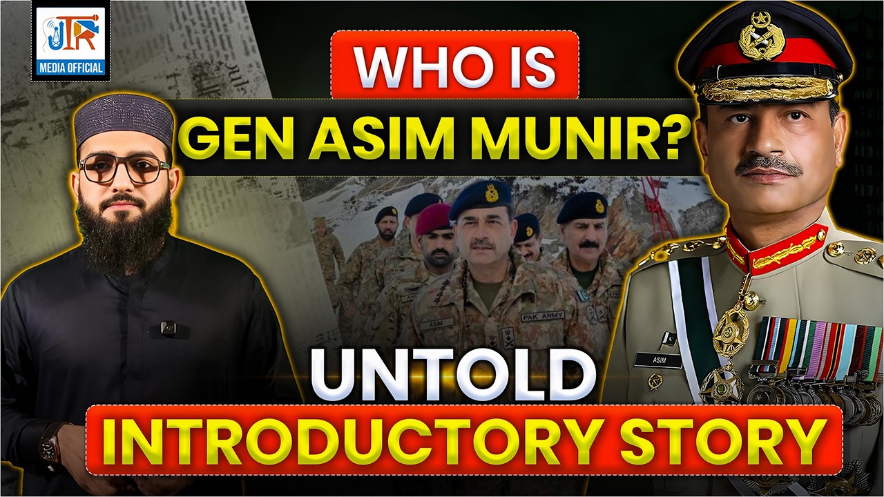 Who is General Asim Munir? Full Biography of Pakistan's Army Chief | Story Time