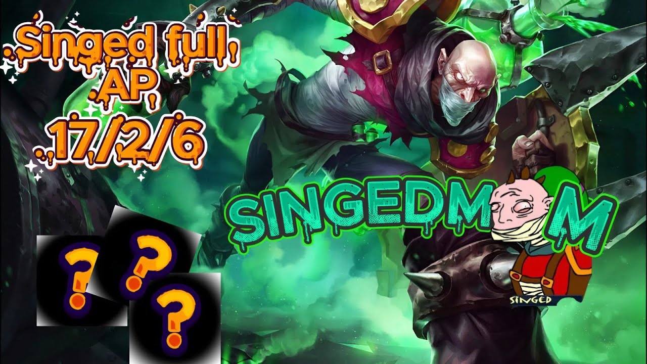 Singed vs Yone Top.Singed full AP quá trâu bò và lì lợm team b khóc thét#leagueoflegends #singedmom