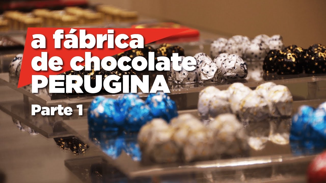 Conheça a Fábrica de chocolates BACI na Itália! [PERUGINA]