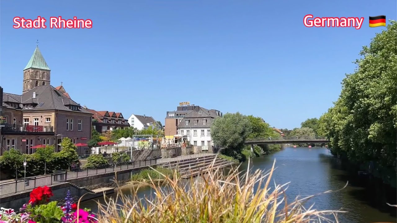STADT RHEINE IN NORDRHEIN-WESTFALEN GERMANY 🇩🇪 HIỆN NAY NTN . NGƯỜI VIỆT ĐỊNH CƯ Ở ĐỨC