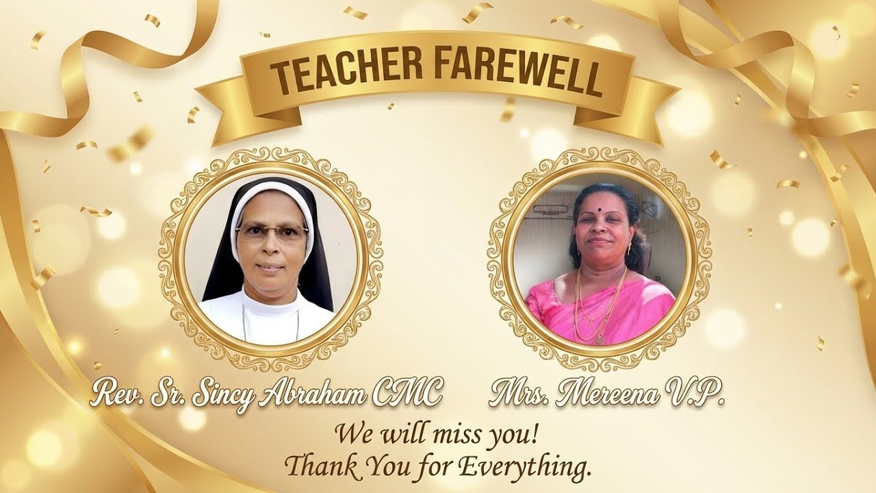 LIVE STREAMING || RETIREMENT SR SINCY ABRAHAM || MRS MEREENA V.P || 02 January 2026