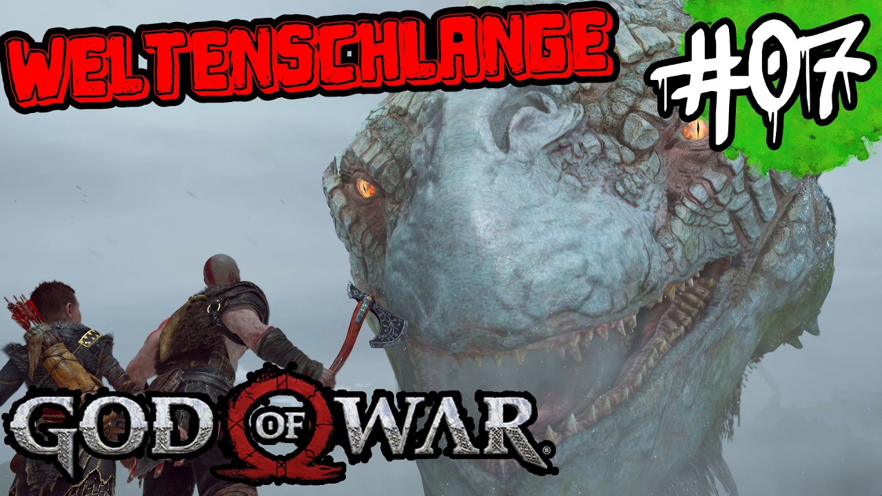 Die Weltenschlange und übermächtige Feinde! #07 God of War PC 4K