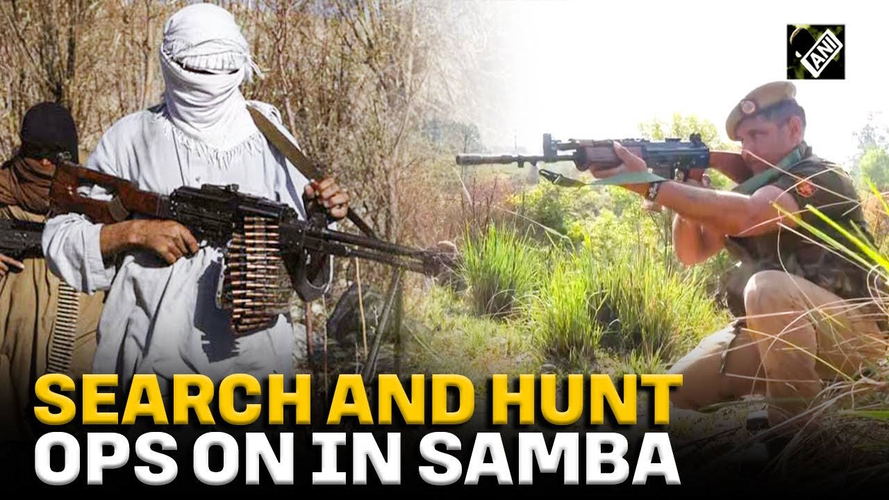 Security forces launch search operation in Samba sector near India-Pakistan border to sanitise area
