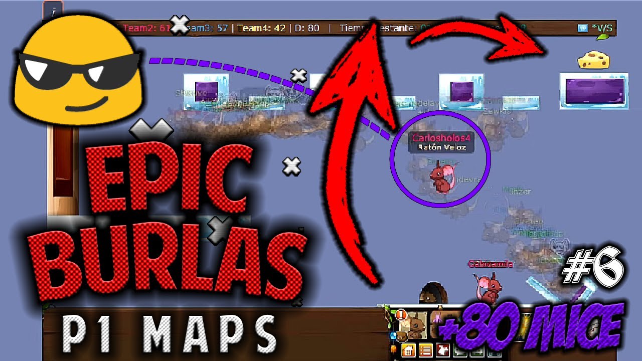 *epic burlas* +80 MICE [P1 MAPS] #6 -TRANSFORMICE