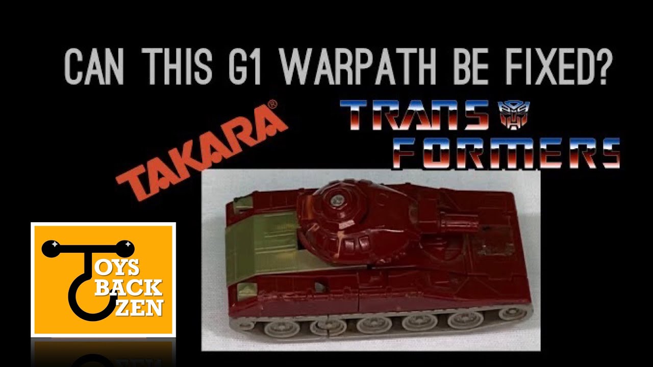 Can It Be Saved?! G1 Transformer Repair Warpath