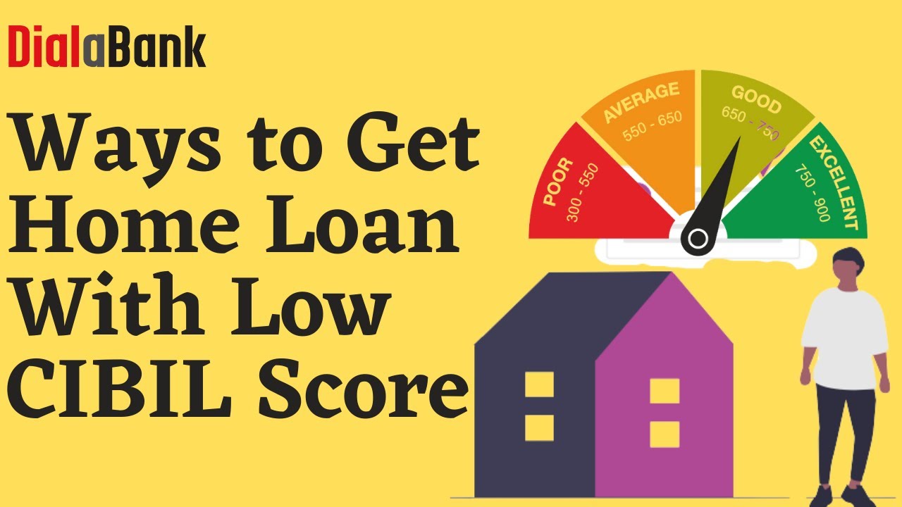 4 Ways to Get Home Loan With Low CIBIL Score - Get Loan For Low CIBIL Score - #Tutorial