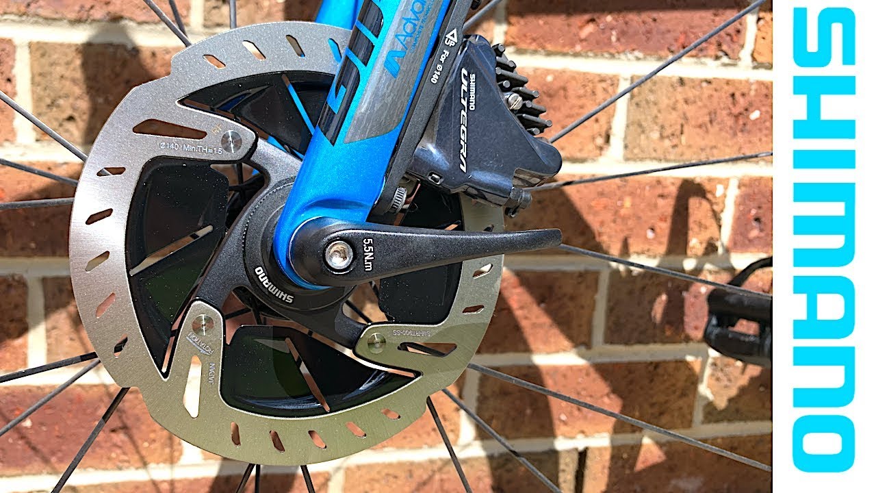 SHIMANO Dura-Ace SM-RT900 Rotor Upgrade // Road Bike Disc Brakes