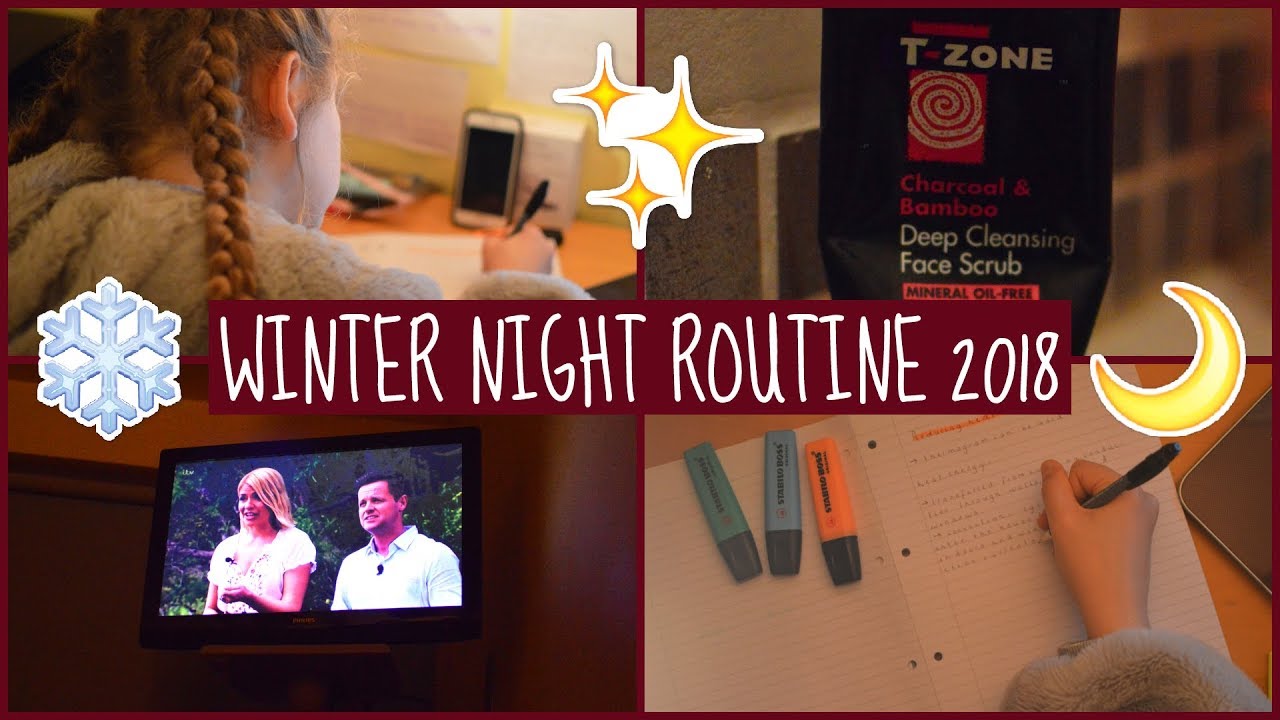 Winter Night Routine 2018! | EvieEllen