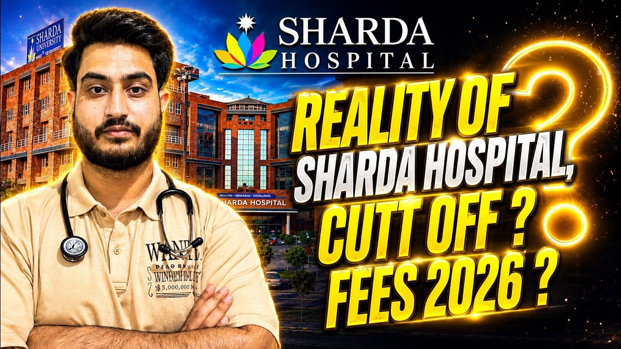 SHARDA MEDICAL COLLEGE NOIDA || PRIVATE MEDICAL COLLEGES IN  DELHI NCR || CUTOFF NEET 2026 - Mbbs 26