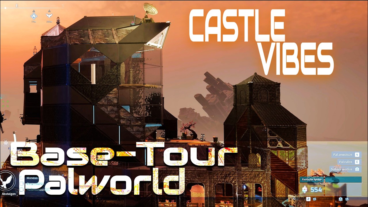 Endzeit-Romantik im Industrie-Stil | Palworld Base Tour | Update v0.7.x