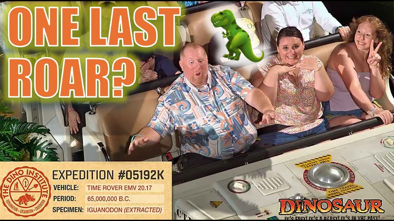 Animal Kingdom Fun l Our Last Ride on Dinosaur + Splitsville & Rosa Mexicano