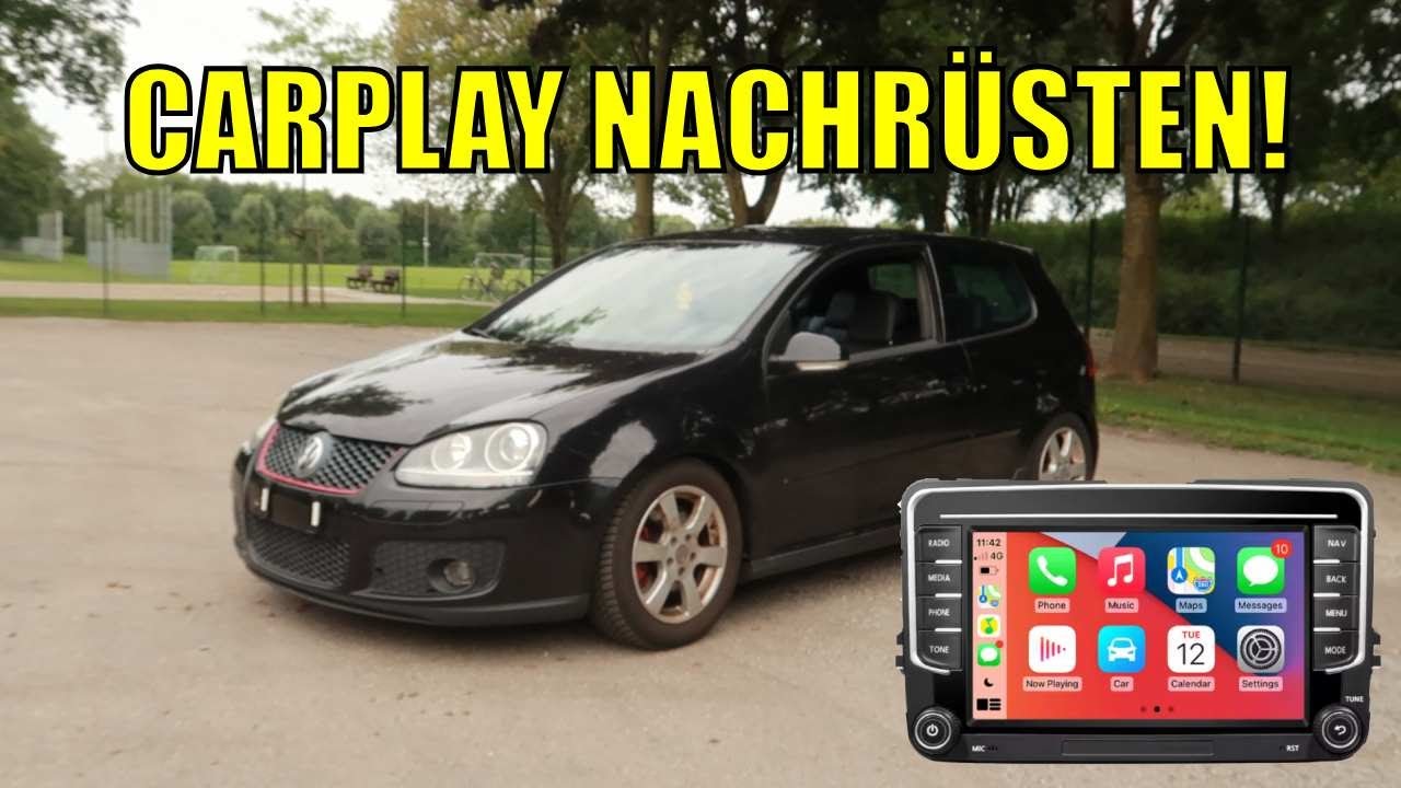 Golf 5 CarPlay nachrüsten | Golf 5 GTI