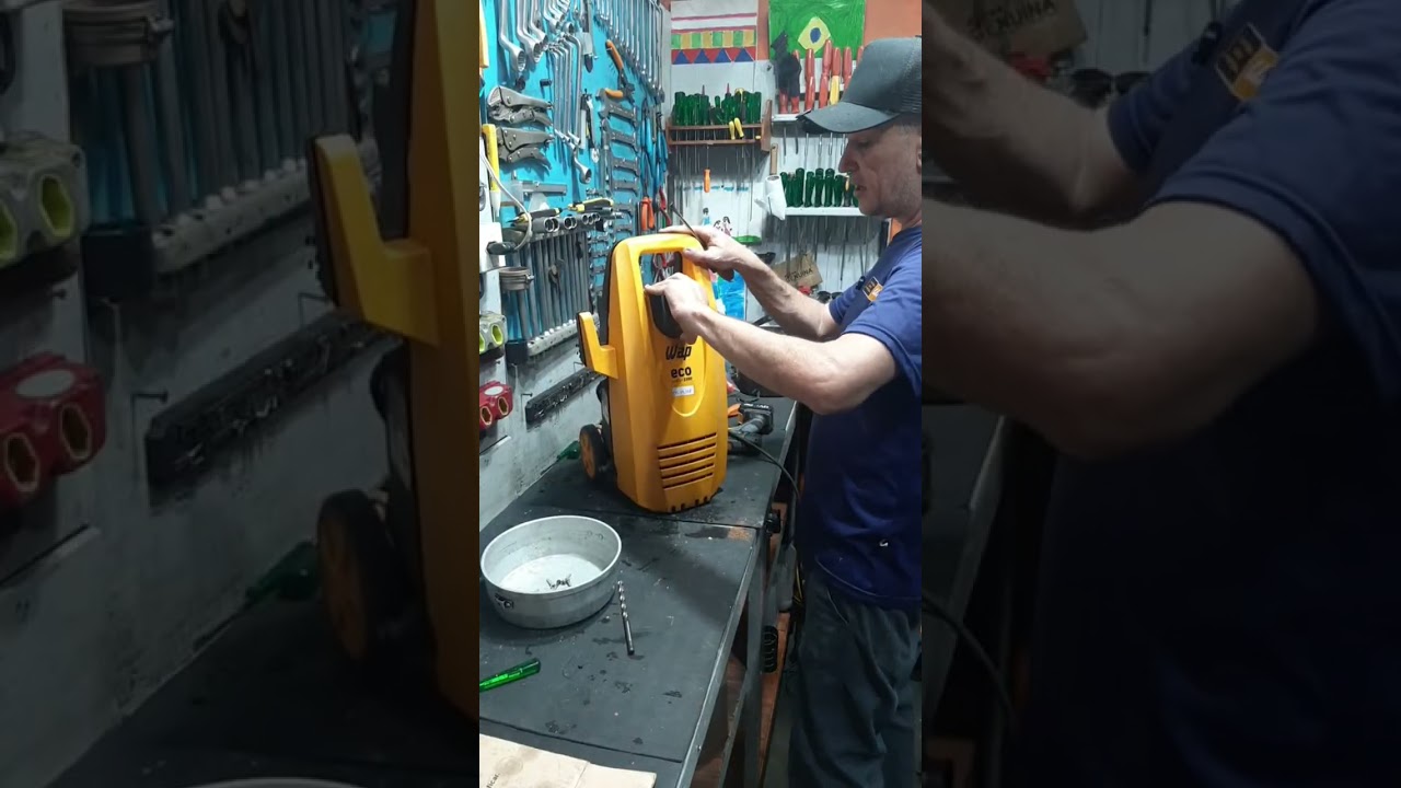 COMO TROCAR O MOTOR QUEIMADO DA LAVADORA WAP ECO WASH 2200 - @WAP