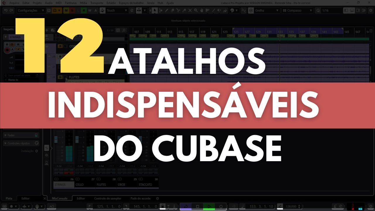 12 ATALHOS MAIS IMPORTANTES PARA USAR NO CUBASE AGORA MESMO