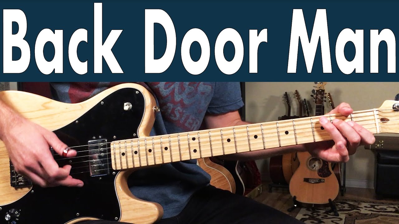 How To Play Back Door Man On Guitar With TABS | Howlin' Wolf Guitar Lesson + Tutorial