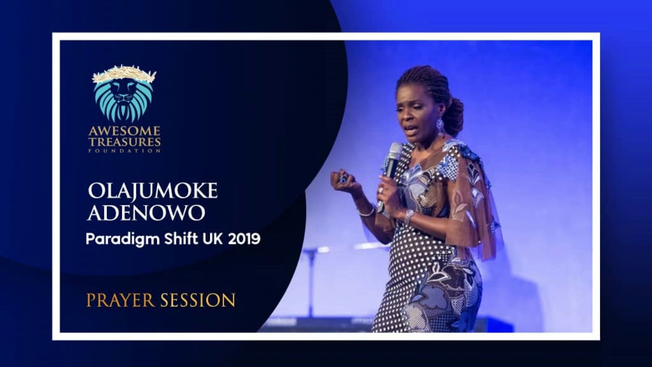 Olajumoke Adenowo at Paradigm Shift UK 2019, PRAYER SESSION.