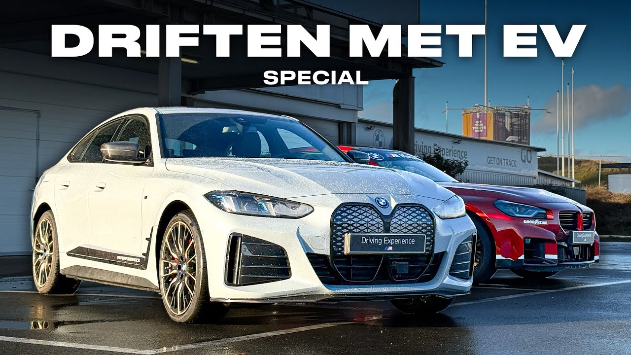 Kan je DRIFTEN met een ELEKTRISCHE BMW?