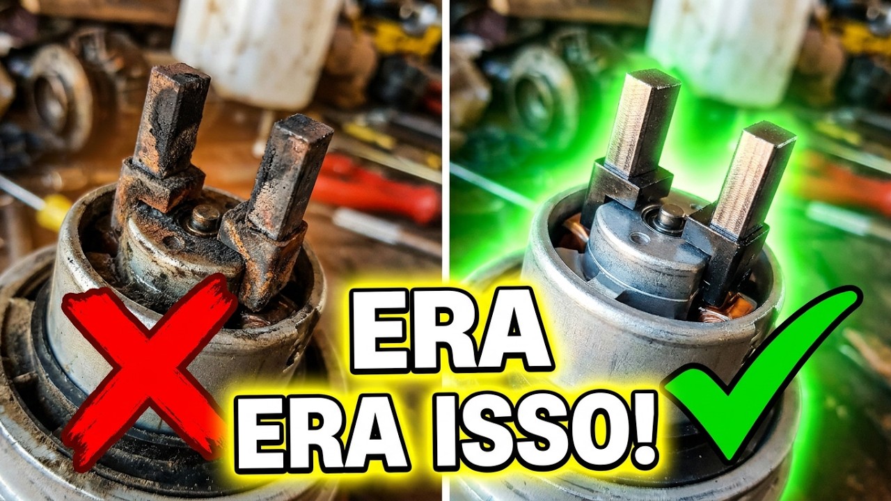 Aspirador de pó não liga!, veja o que era, E ainda aprenda como prosseguir  neste tipo de MANUTENÇÃO
