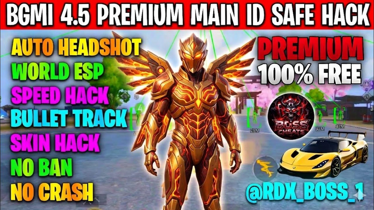 BGMI HACK 4.5 | BGMI 4.5 MOD APK | BGMI ESP HACK | BGMI NEW HACK TODAY | HOW TO HACK BGMI HACK