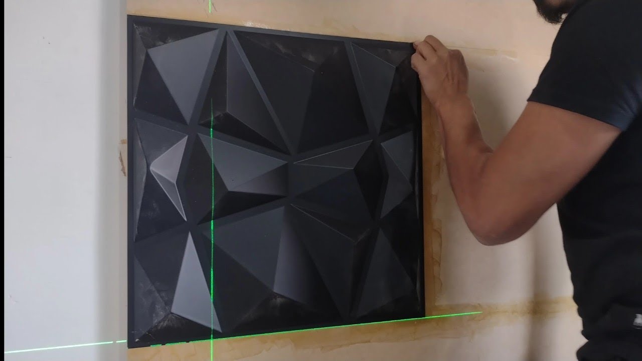 como colocar paneles de PVC decorativos de la marca Vevor