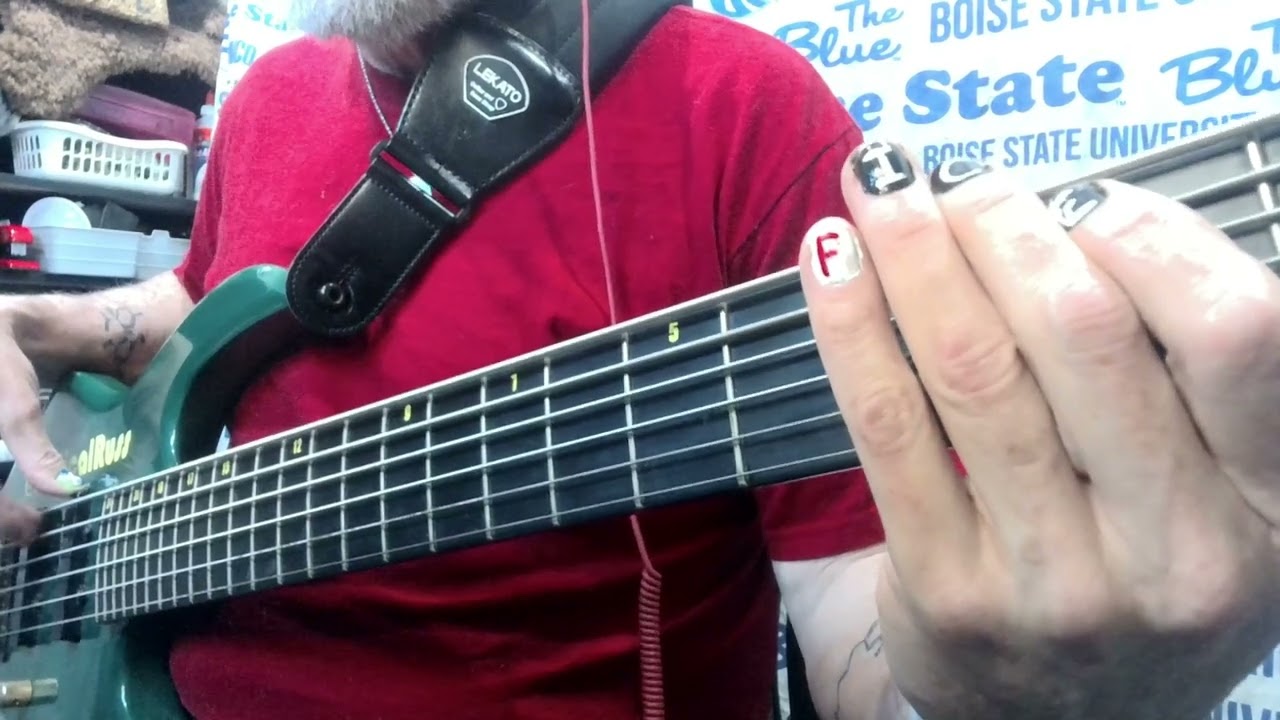 Intro - Synchronicity II by The Police (@RadicalRuss Bass Play-Along)