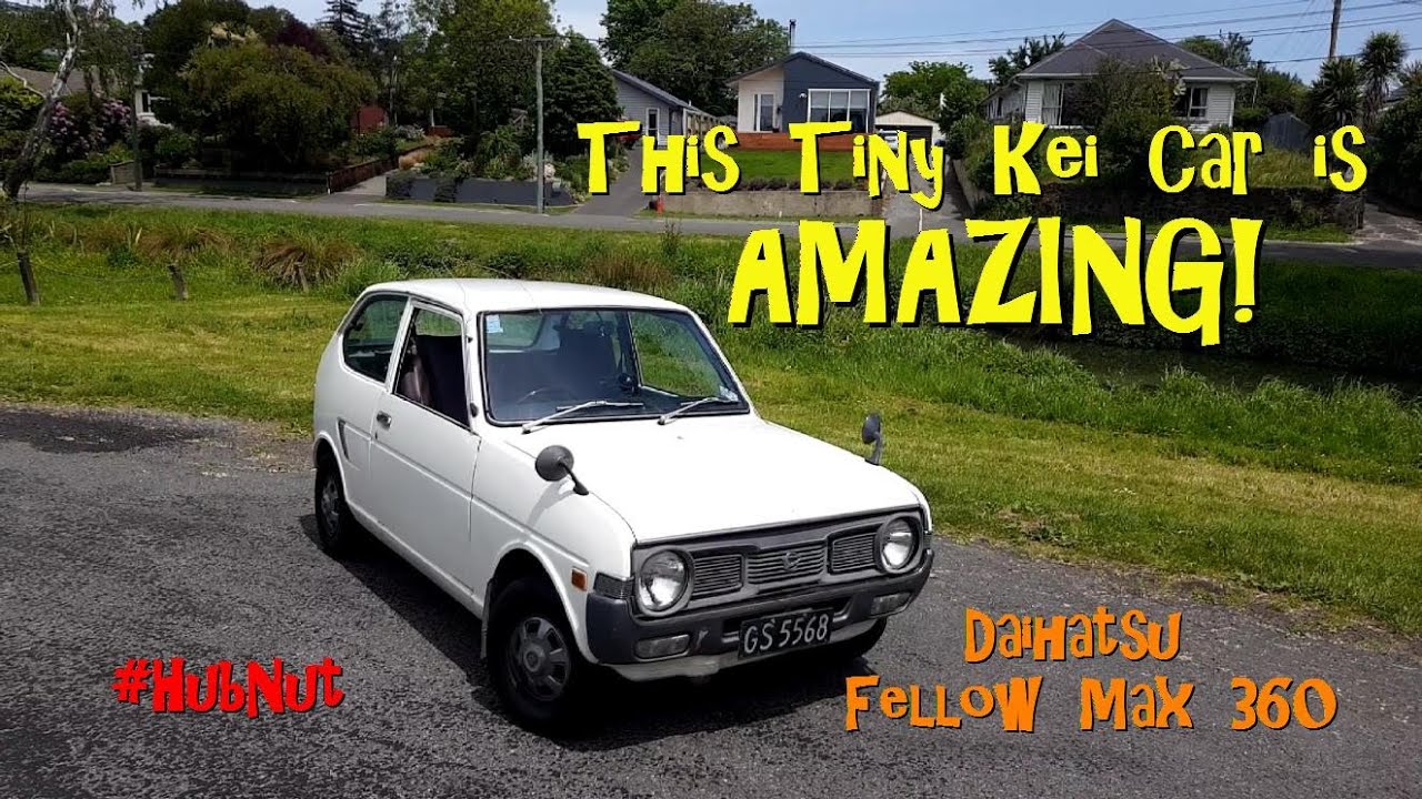 This little two-stroke kei car is AMAZING! 1974 Daihatsu Fellow Max (with bonus George the cat)