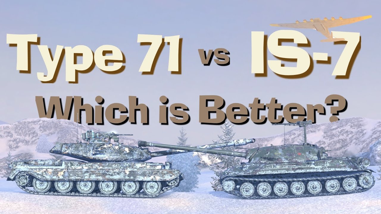 WOT Blitz Face Off || Type 71 vs IS-7
