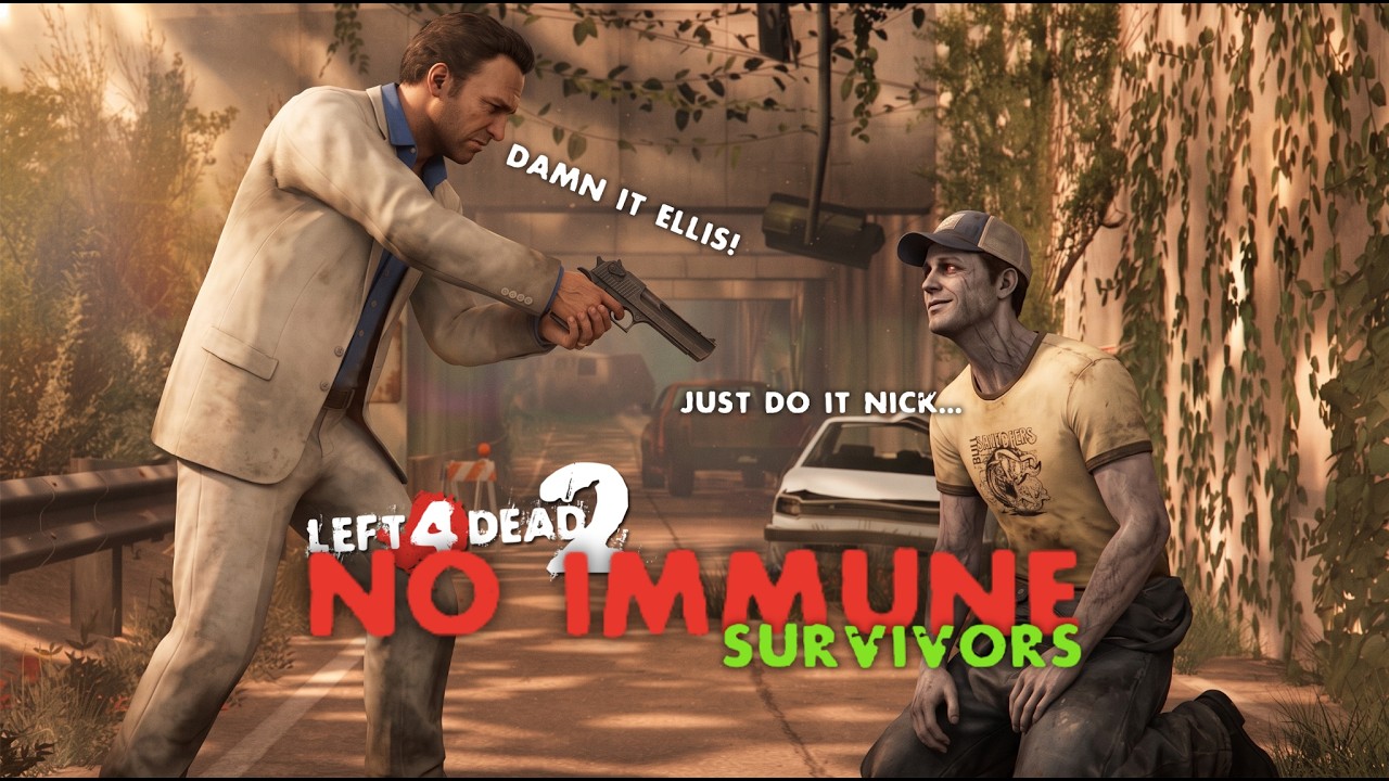 What If The Left 4 Dead 2 Survivors Aren't Immune? (Mod Showcase)