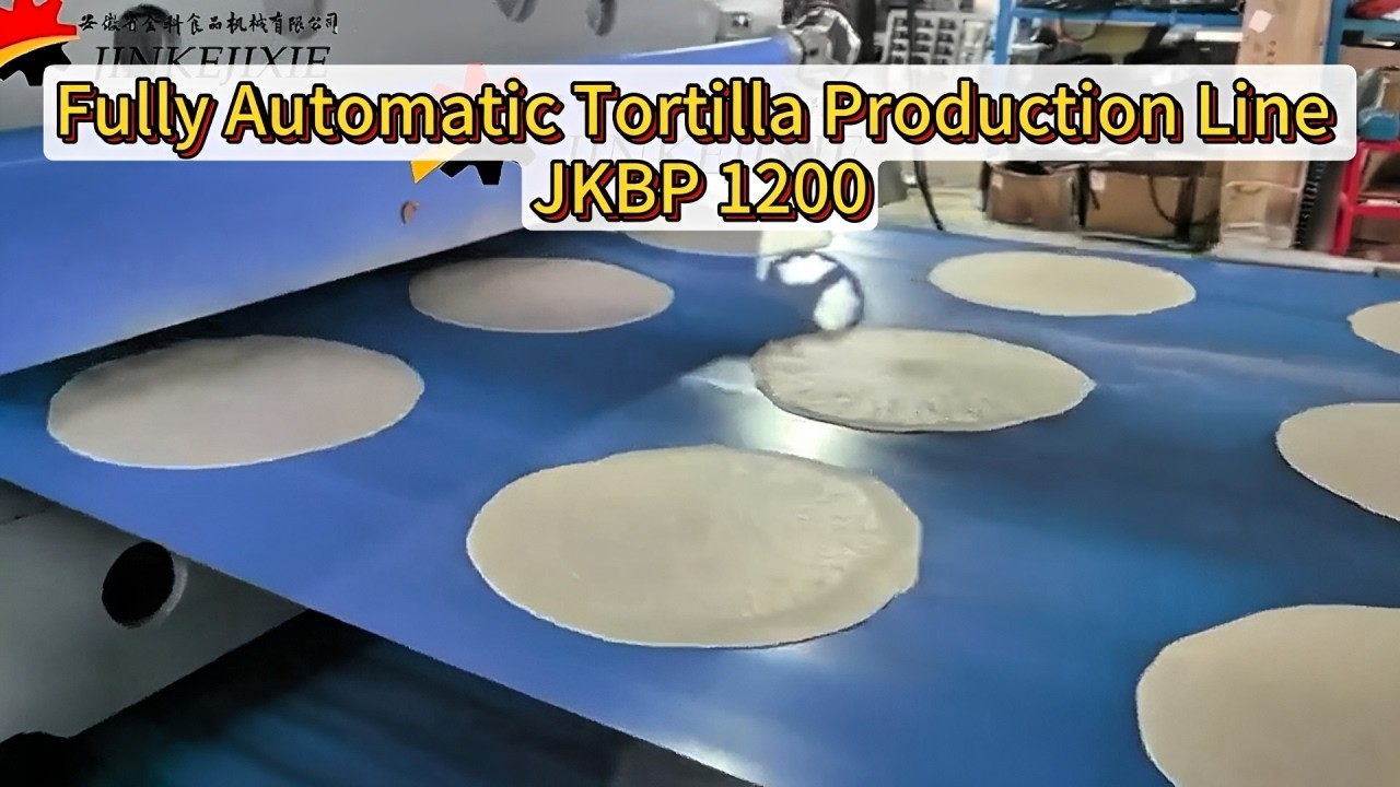20,000 Tortillas per Hour! JKBP 1200 Fully Automatic Machine | Jinke