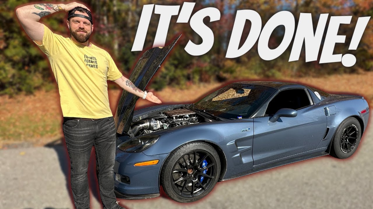 Я построил Corvette ZR1 мощностью 1100 л.с.!