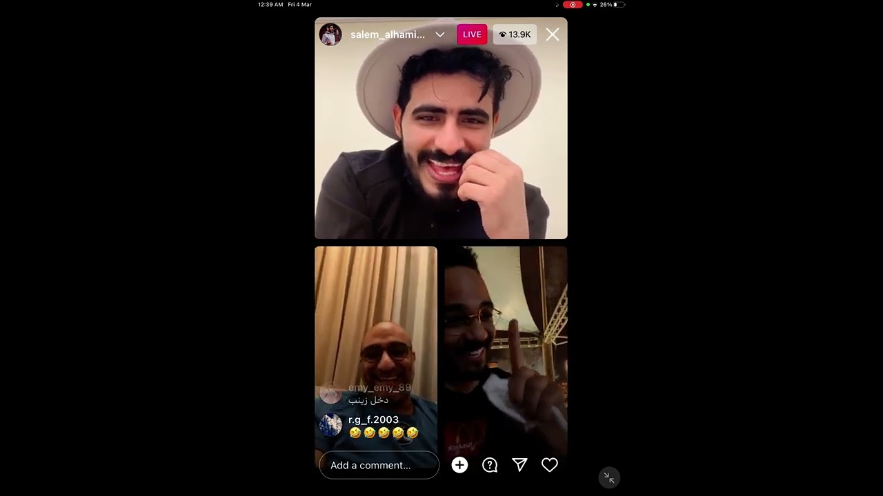 بث سالم الحمد وسلطان مع المنجر حسن لا يفوتكم الضحك والفضايح😂🤞#سالم_الحمد #حسن_طالب