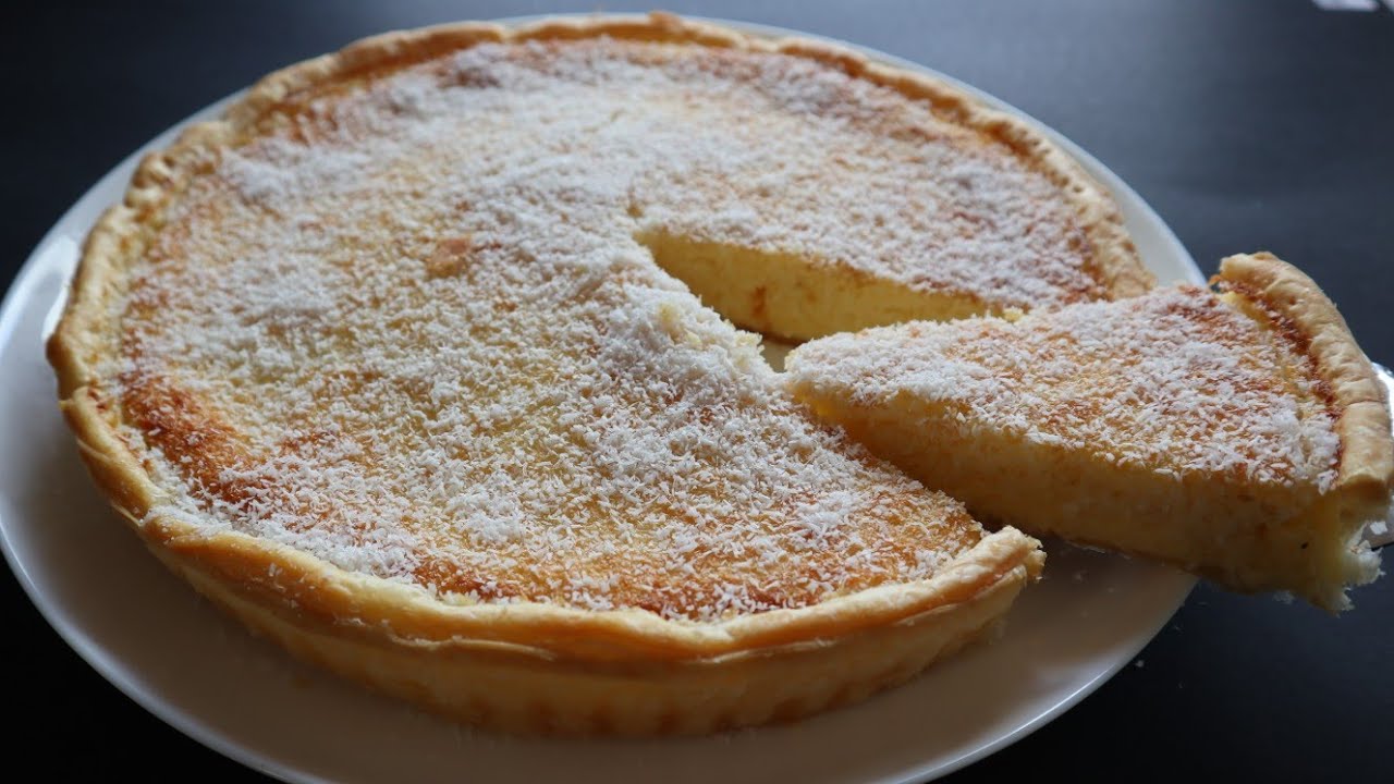 TARTE DE COCO | Receita Fácil, Rápida e Deliciosa